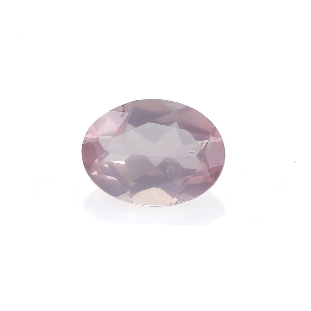 ROSE QUARTZ CUT OVAL (SUPER)(SEMI MILKY) 8.00X6.00 MM 1.10 Cts.