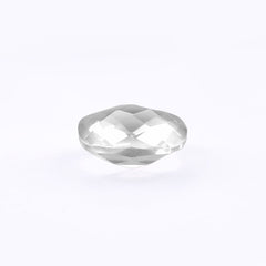 ROSE QUARTZ CHECKER CUT BRIOLETTE CUSHION (LITE)(CLEAN)(TRANSPARENT) 11.00X11.00 MM 4.47 Cts.
