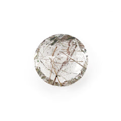 RED RUTILE QUARTZ CUT ROUND 10MM 3.41 Cts.