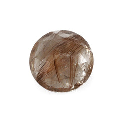 RED RUTILE QUARTZ CUT ROUND 12MM 6.05 Cts.