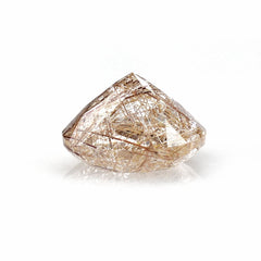 RED RUTILE QUARTZ CUT ROUND 12MM 5.96 Cts.