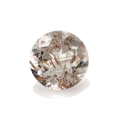 RED RUTILE QUARTZ CUT ROUND 12MM 5.71 Cts.