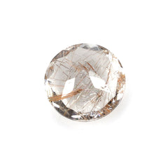 RED RUTILE QUARTZ CUT ROUND 12MM 5.71 Cts.