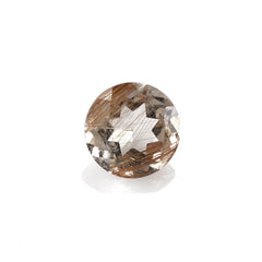 RED RUTILE QUARTZ CUT ROUND 6MM 0.74 Cts.