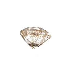 RED RUTILE QUARTZ CUT ROUND 6MM 0.74 Cts.
