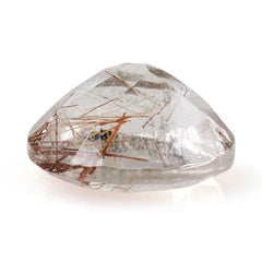 RED RUTILE QUARTZ CUT OVAL 12X10MM 4.63 Cts.