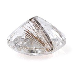 RED RUTILE QUARTZ CUT ROUND 11MM 4.26 Cts.