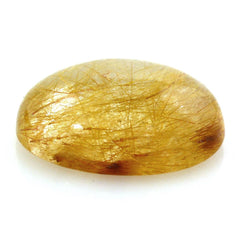 RED RUTILE QUARTZ OVAL CAB 14X10MM 5.59 Cts.
