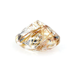 RED RUTILE QUARTZ CUT ROUND 6MM 0.75 Cts.