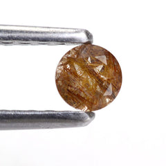 RED RUTILE QUARTZ CUT ROUND 4MM 0.23 Cts.