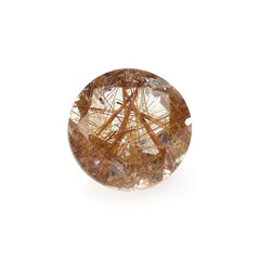 RED RUTILE QUARTZ CUT ROUND 5MM 0.46 Cts.