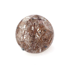 RED RUTILE QUARTZ CUT ROUND 6MM 0.78 Cts.