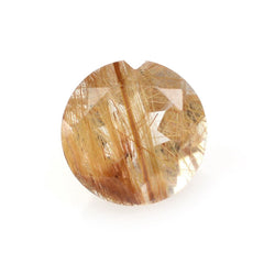 RED RUTILE QUARTZ CUT ROUND 6MM 1.10 Cts.