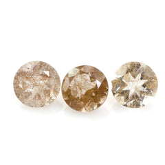 RED RUTILE QUARTZ CUT ROUND 8MM 1.80 Cts.