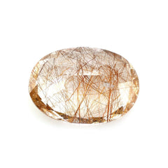 RED RUTILE QUARTZ CUT OVAL 18X13MM 11.50 Cts.