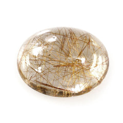 RED RUTILE QUARTZ OVAL CAB 10X8MM 2.60 Cts.