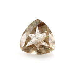 RED RUTILE QUARTZ CUT TRILLION 12MM 5.35 Cts.