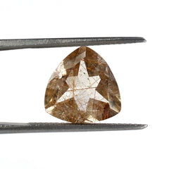 RED RUTILE QUARTZ CUT TRILLION 12MM 5.35 Cts.