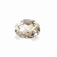 RED RUTILE QUARTZ CUT OVAL 8X6MM 1.10 Cts.