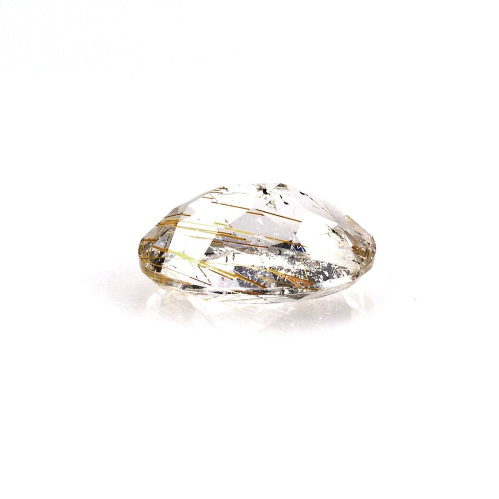 RED RUTILE QUARTZ CUT OVAL 8X6MM 1.10 Cts.