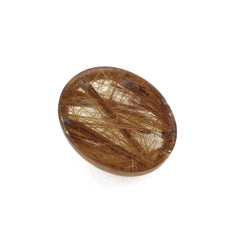 RED RUTILE QUARTZ OVAL CAB 10X8MM 2.80 Cts.