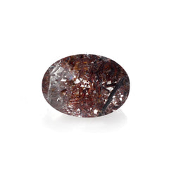 RED RUTILE QUARTZ CUT OVAL 14X10MM 5.83 Cts.