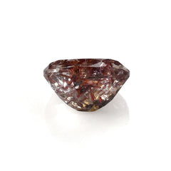 RED RUTILE QUARTZ CUT OVAL 11X9MM 3.70 Cts.