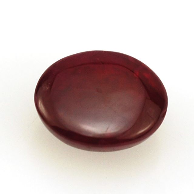 RUBY OVAL CAB 11X9MM 6.29 Cts.