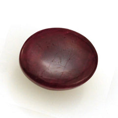 RUBY OVAL CAB 11X9MM 6.45 Cts.