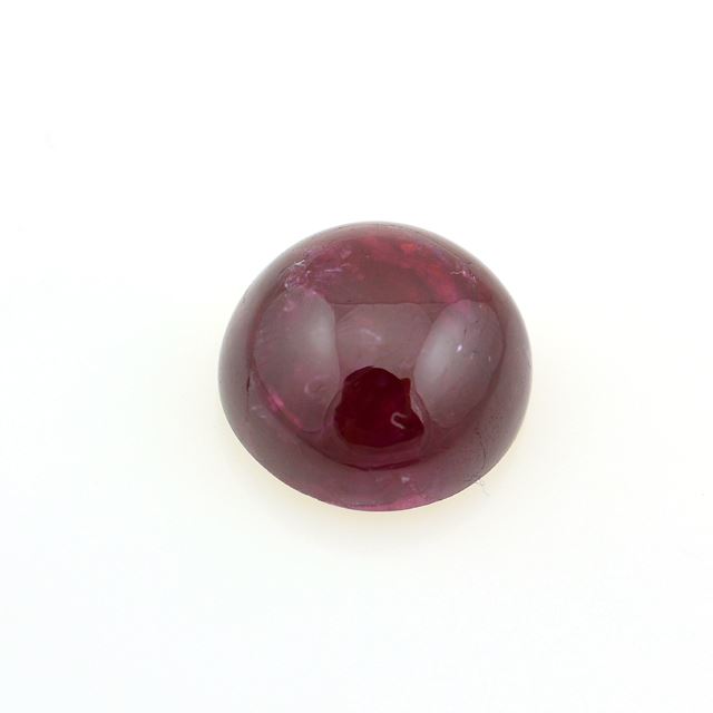 RUBY ROUND CAB 10.50MM 6.71 Cts.