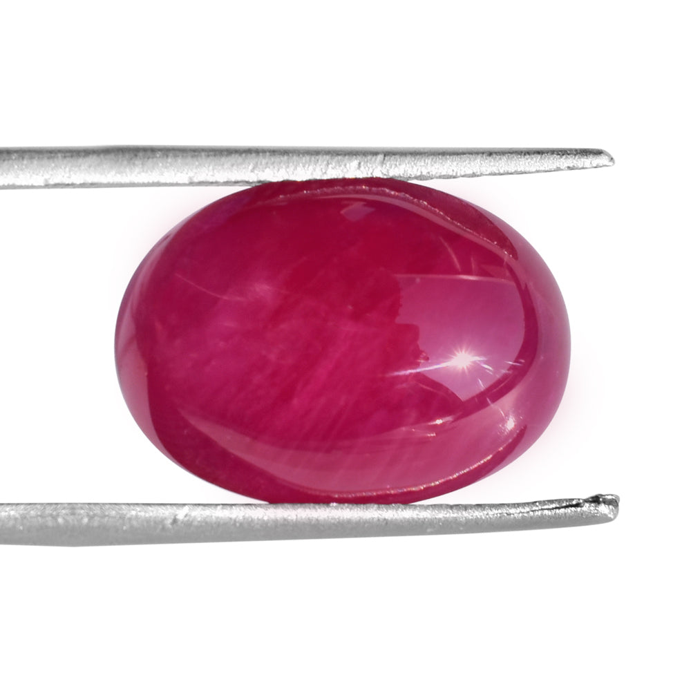 RUBY OVAL CAB 15X11MM 11.68 Cts.