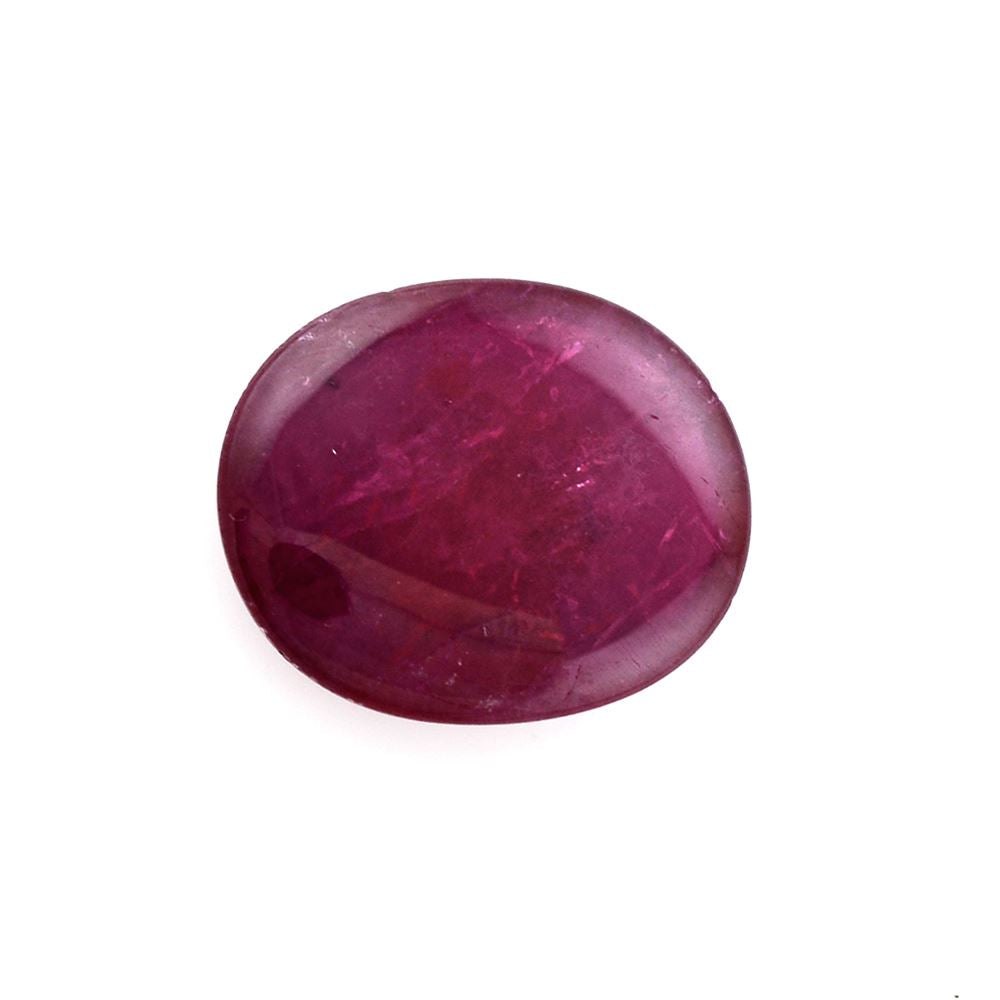RUBY OVAL CAB 16X13MM 10.47 Cts.