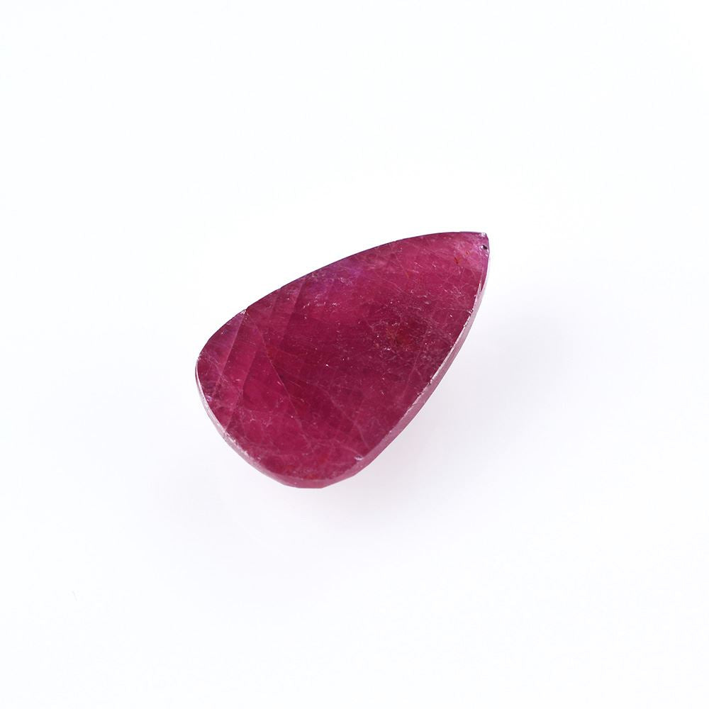 RUBY ROSE CUT TAPERED CAB 13.50X8MM 4.30 Cts.