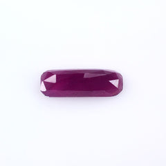 RUBY ROSE CUT OCTAGON CAB 15X5MM 3.41 Cts.