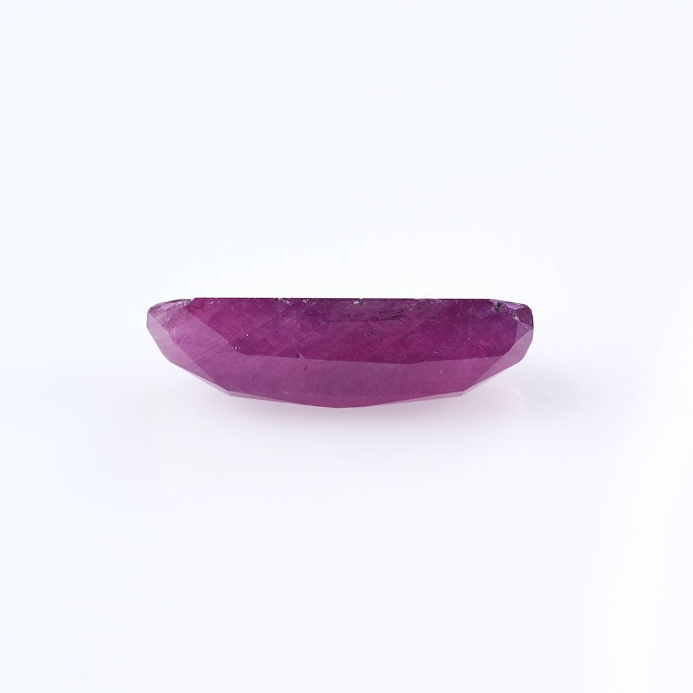 RUBY ROSE CUT OCTAGON CAB 15X5MM 3.41 Cts.