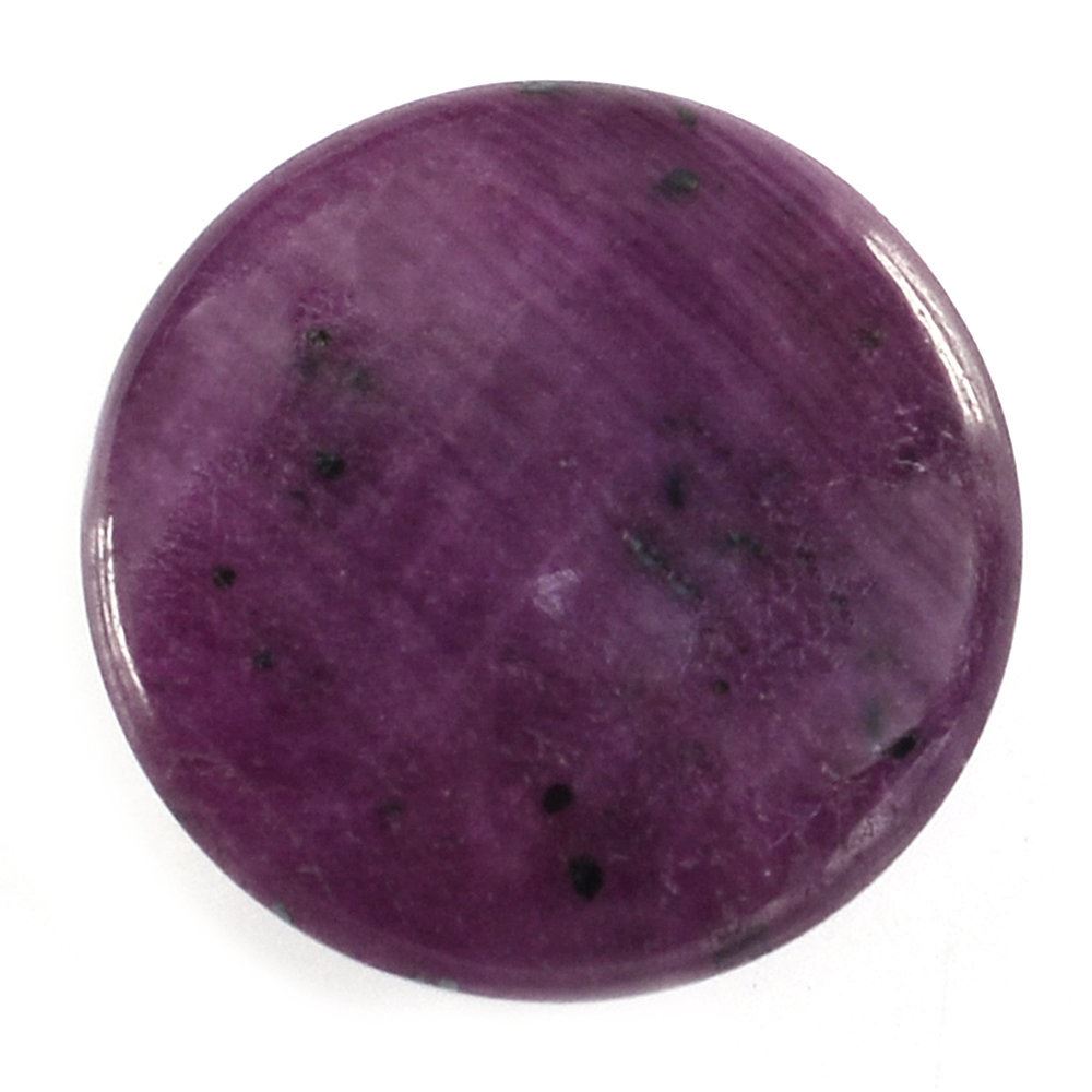 RUBY ROUND CAB 14MM 13.39 Cts.