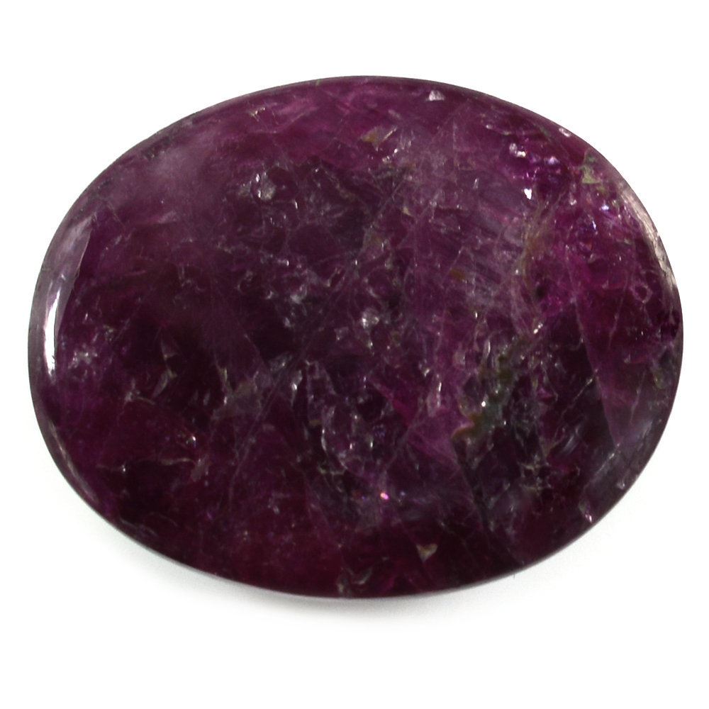 RUBY OVAL CAB 21X17.50MM 27.45 Cts.