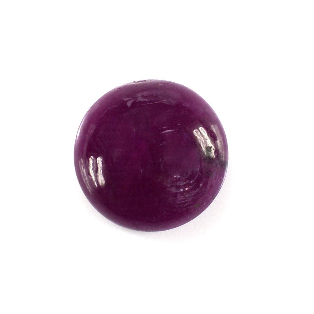 RUBY ROUND CAB 10MM 4.65 Cts.