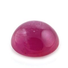 GLASSFILLED RUBY ROUND CAB 13MM 12.00 Cts.