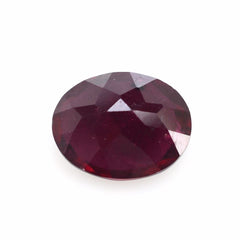 GLASSFILLED RUBY CUT OVAL 10X8MM 3.80 Cts.
