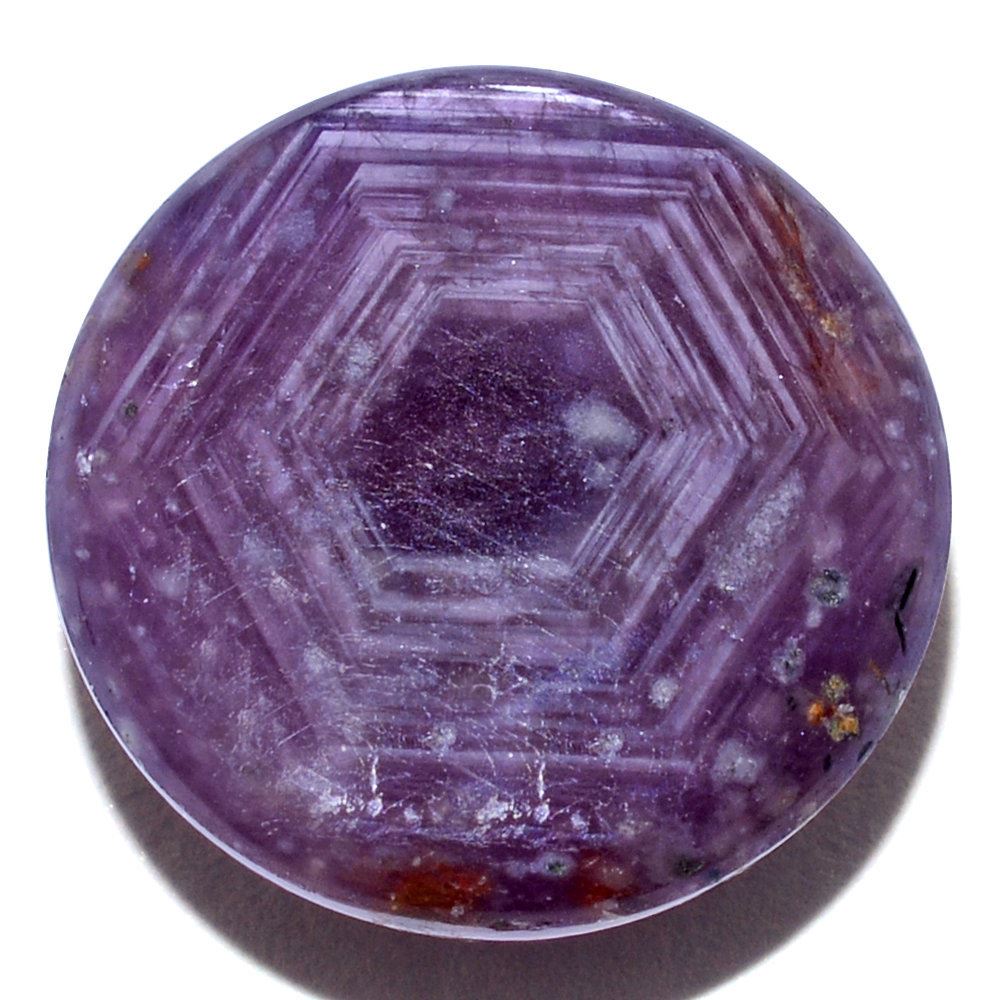 STAR RUBY ROUND CAB 15MM 19.08 Cts.