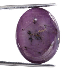 STAR RUBY OVAL CAB 22X18MM 25.35 Cts.
