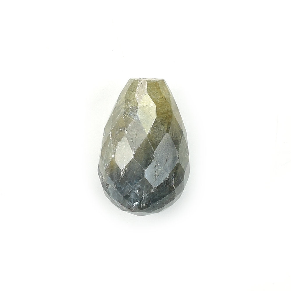 SAPPHIRE MULTY FACETD (MULTY/MILKY) (H/D_1.00MM) DROP 12.00X8.00 MM 8.07 Cts.