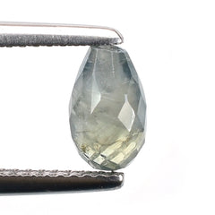 SAPPHIRE MULTY FACETED (MULTY/MILKY) (H/D_1.00MM) DROPS 8.00X5.00 MM 2.10 Cts.