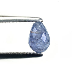 SAPPHIRE MULTY FACETED (MULTY/MILKY) (H/D_1.00MM) DROPS 7.00X5.00 MM 1.84 Cts.