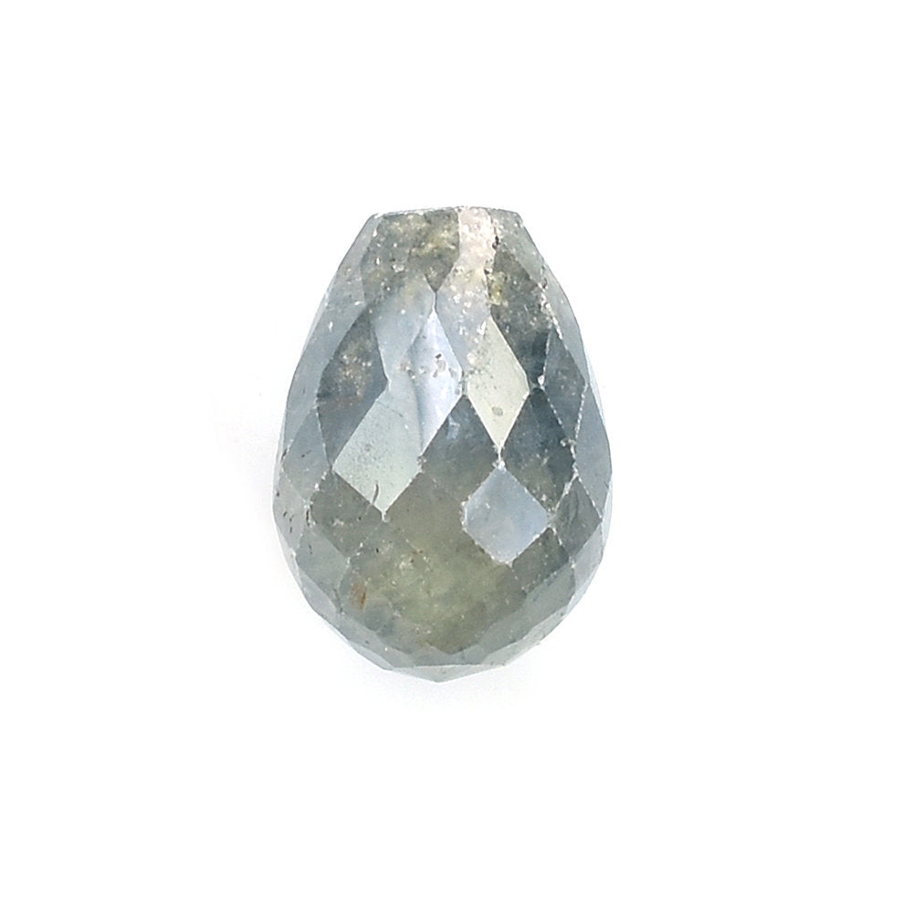 SAPPHIRE MULTY FACETED (MULTY/MILKY) (H/D_1.00MM) DROPS 10.00X7.00 MM 5.22 Cts.