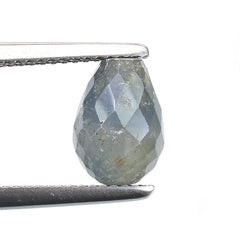 SAPPHIRE MULTY FACETED (MULTY/MILKY) (H/D_1.00MM) DROPS 10.00X7.00 MM 5.22 Cts.