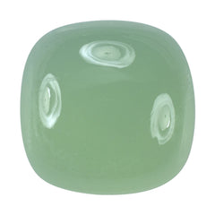 DYED SEA GREEN CHALCEDONY CUSHION CAB 16MM 15.06 Cts.