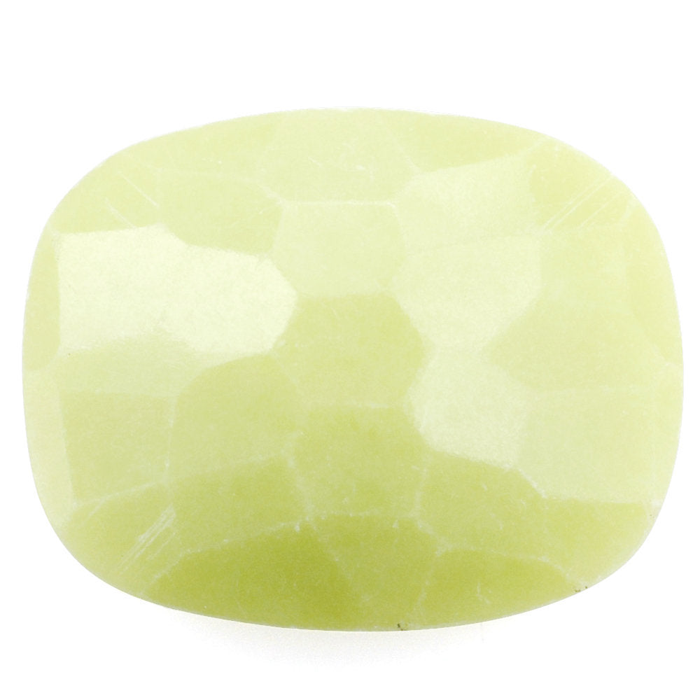 SERPENTINE IRREGULAR FACET BRIOLETTE CUSHION 16X13MM 8.22 Cts.