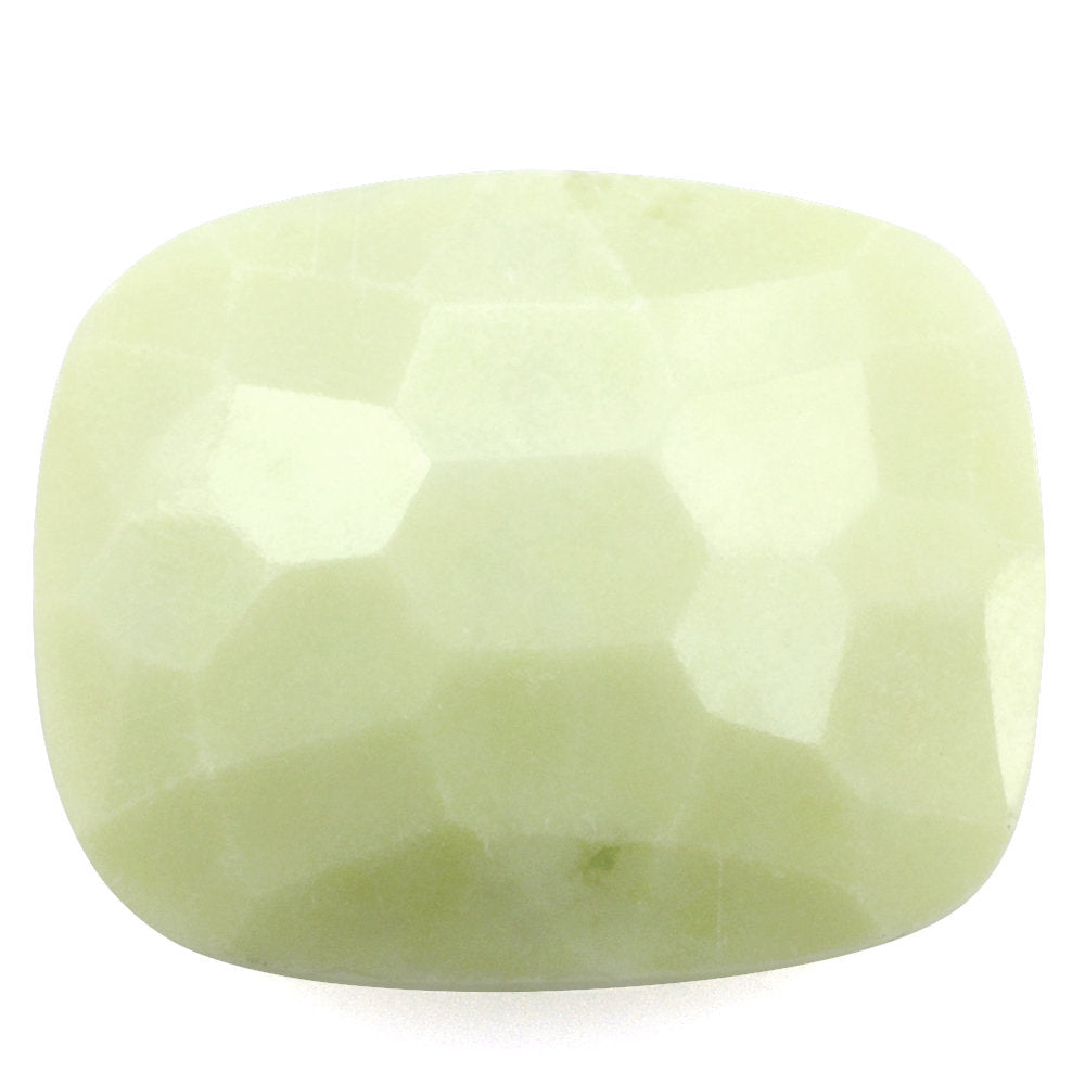 SERPENTINE IRREGULAR FACET BRIOLETTE CUSHION 16X13MM 8.92 Cts.